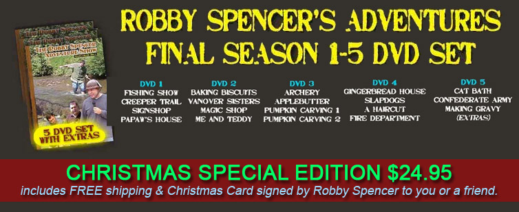 Robby Spencer 5 DVD Set Christmas Edition